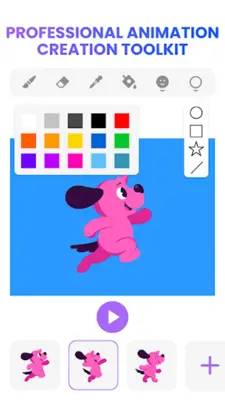 Draw Animation Marker android App screenshot 1